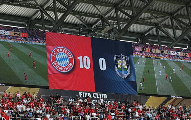 Bayern Munich tạo nên kỷ lục lịch sử tại FIFA Club World Cup với chiến thắng 10-0 trước Auckland City