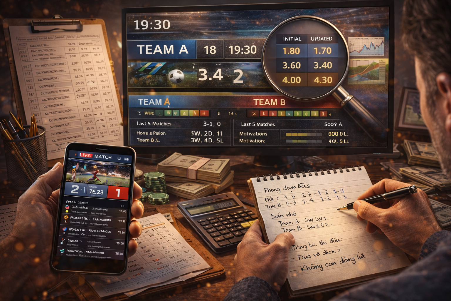 Phân tích tỷ lệ cược bóng đá