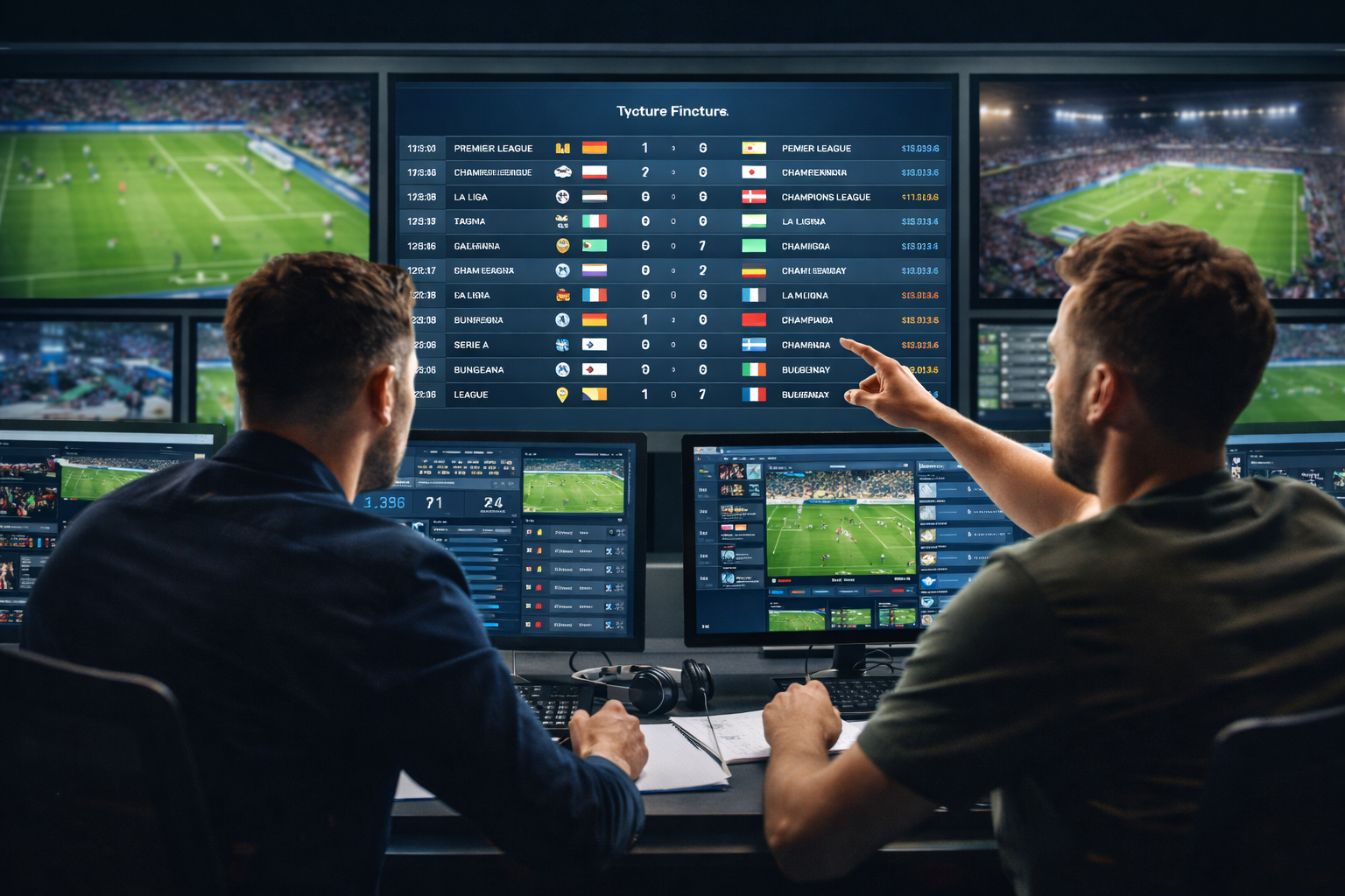 Lịch đấu mỗi ngày