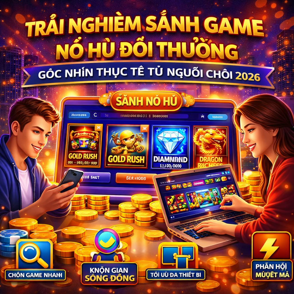 Trải nghiệm sảnh game nổ hũ 2026
